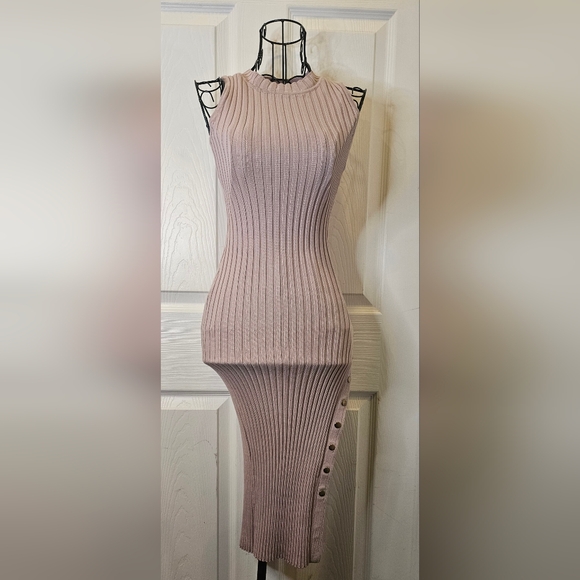 Hera Collection Ribbed Sweater Dress - Picture 2 of 6
